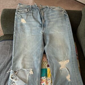 MOTHER High Waisted Rider Skimp The confession size 30